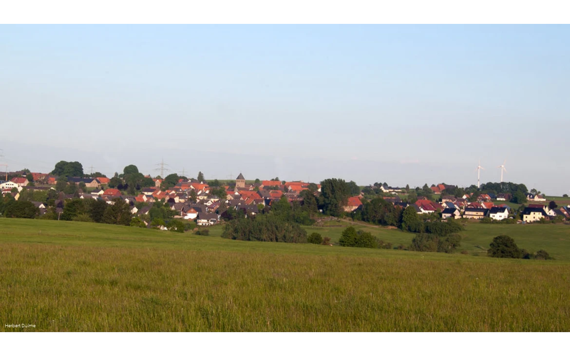 Blick auf Erlinghausen