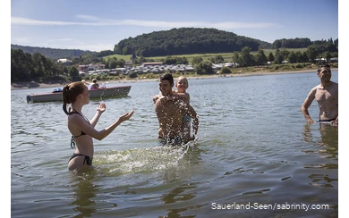 Wassersport am Diemelsee